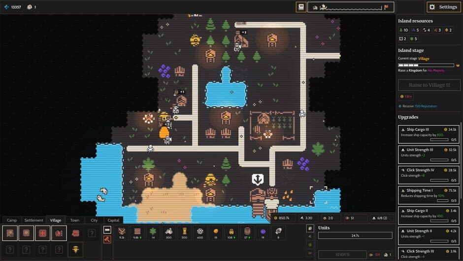 Clicky Islands screenshot