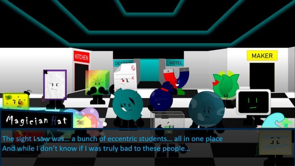 Danganronpa: Objectfiedronpa screenshot
