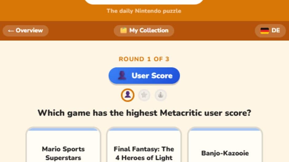 Perfect Game screenshot