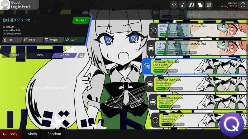 Qlute screenshot