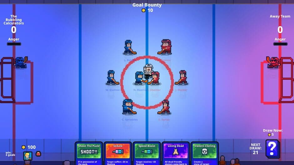 Super Blood Hockey: Rogue Manager screenshot