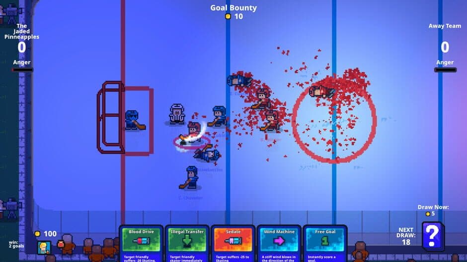 Super Blood Hockey: Rogue Manager screenshot