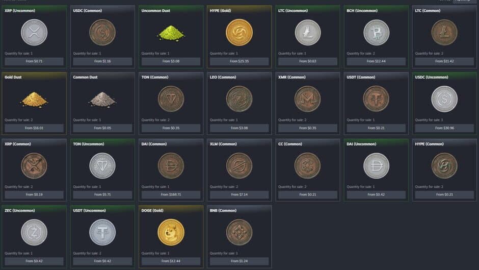 CryptoGrid screenshot