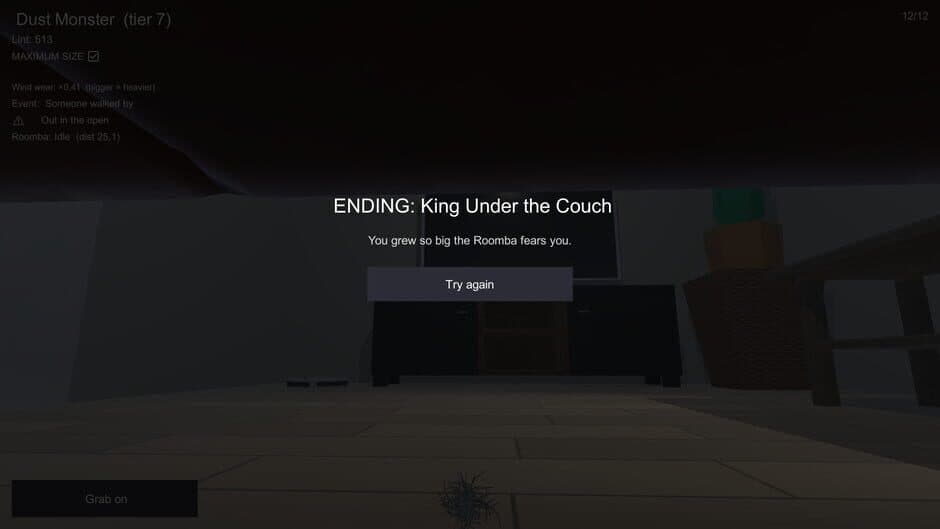 Dust Bunny Simulator screenshot