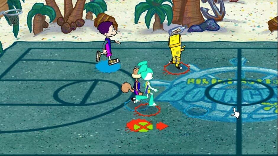 Nicktoons Basketball screenshot