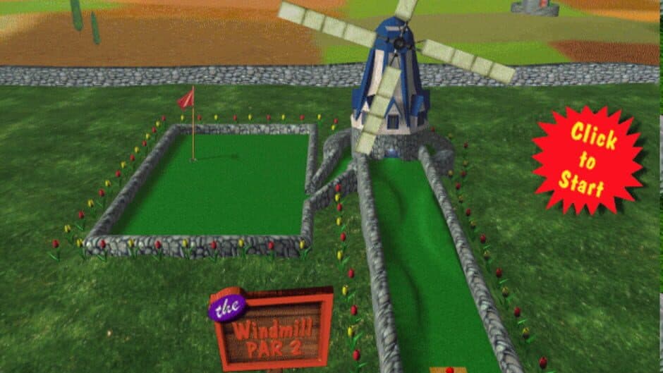 3-D Ultra Minigolf screenshot