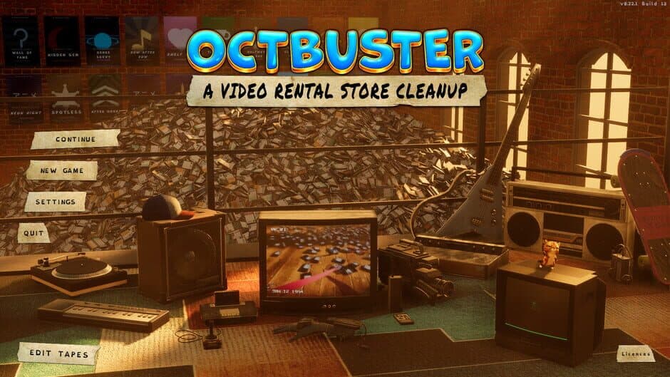 Octbuster: Video Rental Store Cleanup screenshot