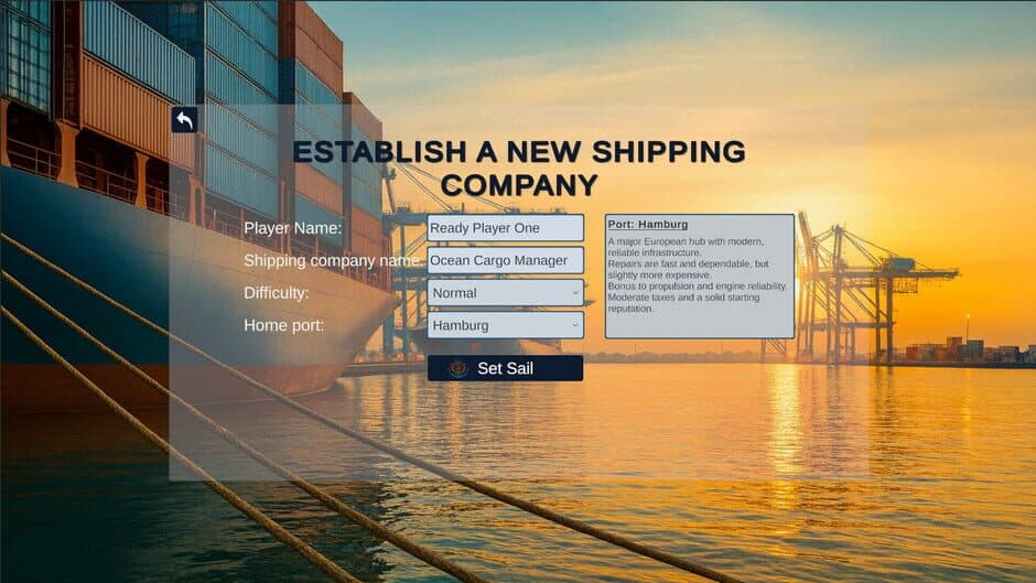 Ocean Cargo Manager screenshot