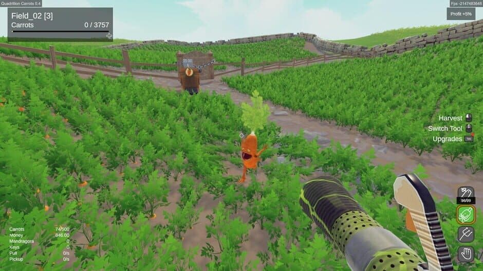 Quadrillion Carrots screenshot