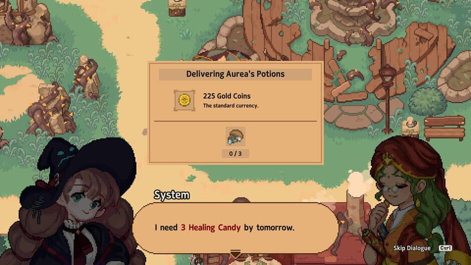 Little Witch in the Woods screenshot