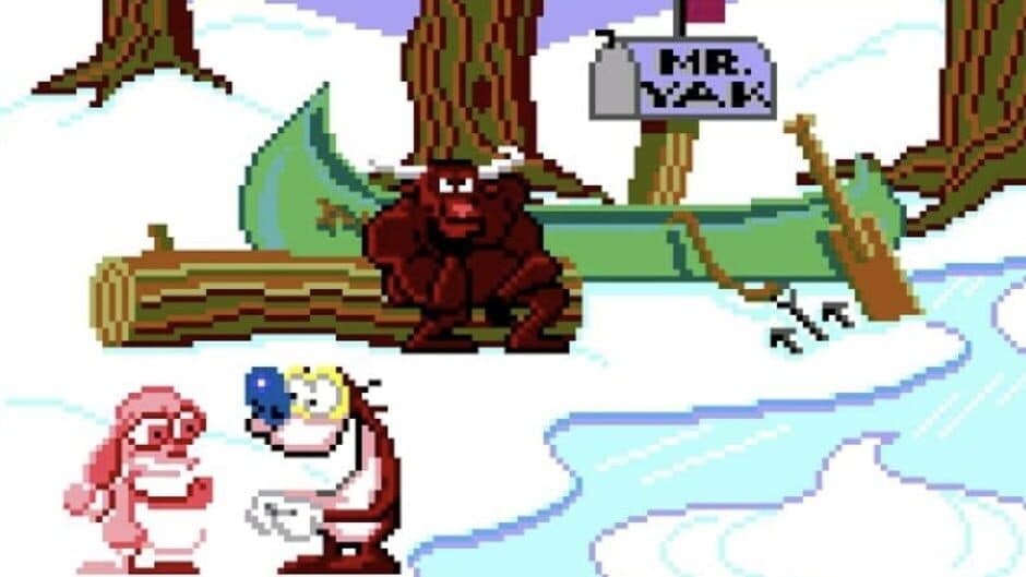 Quest for the Shaven Yak Starring Ren Hoëk and Stimpy screenshot