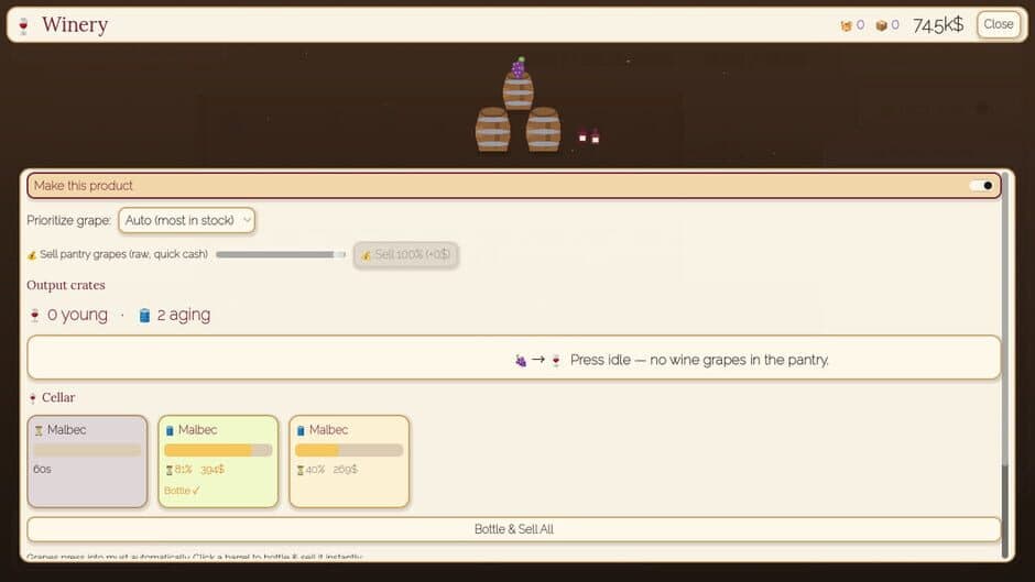 Grape by Grape screenshot
