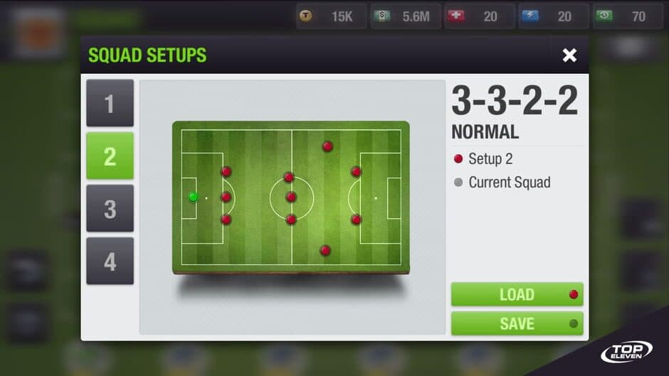 Top Eleven screenshot