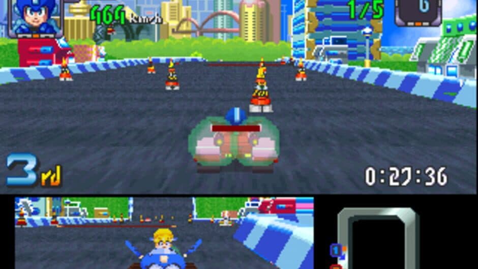 Mega Man Battle & Chase screenshot
