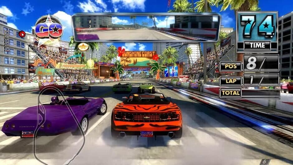 Sega Race TV screenshot