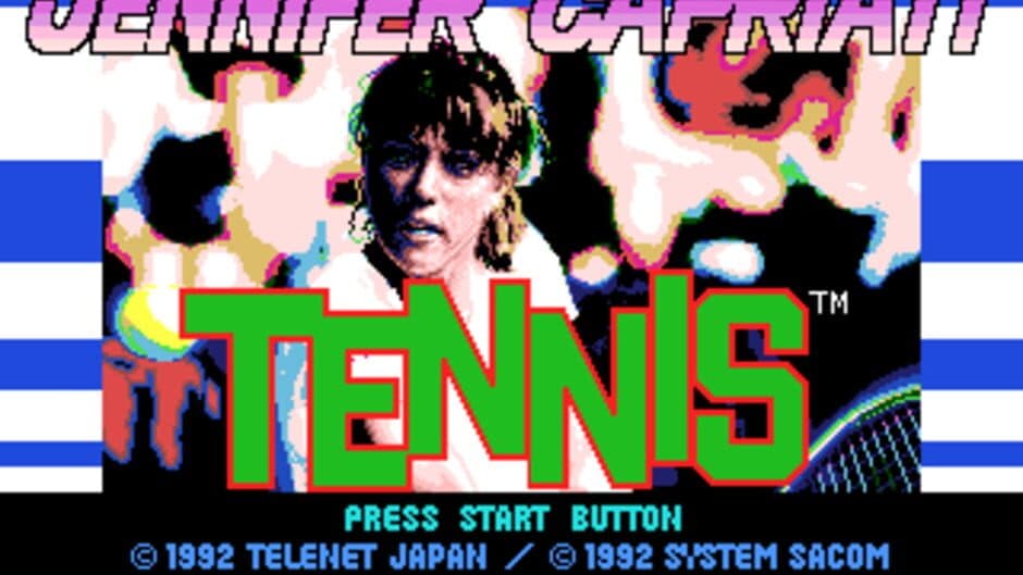 Jennifer Capriati Tennis screenshot