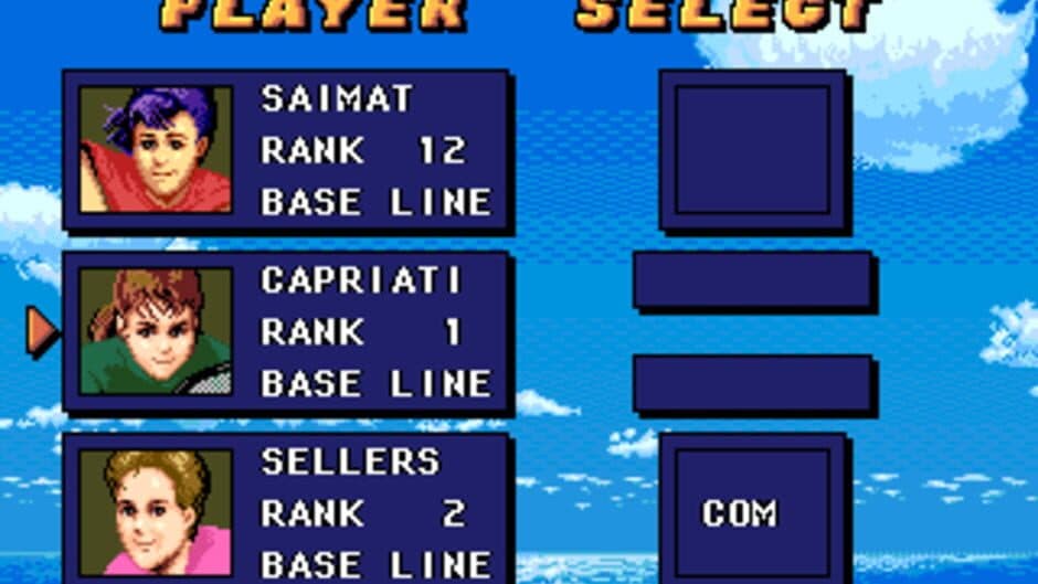 Jennifer Capriati Tennis screenshot