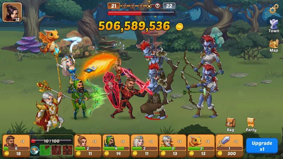 Firestone: Idle Clicker Online RPG screenshot