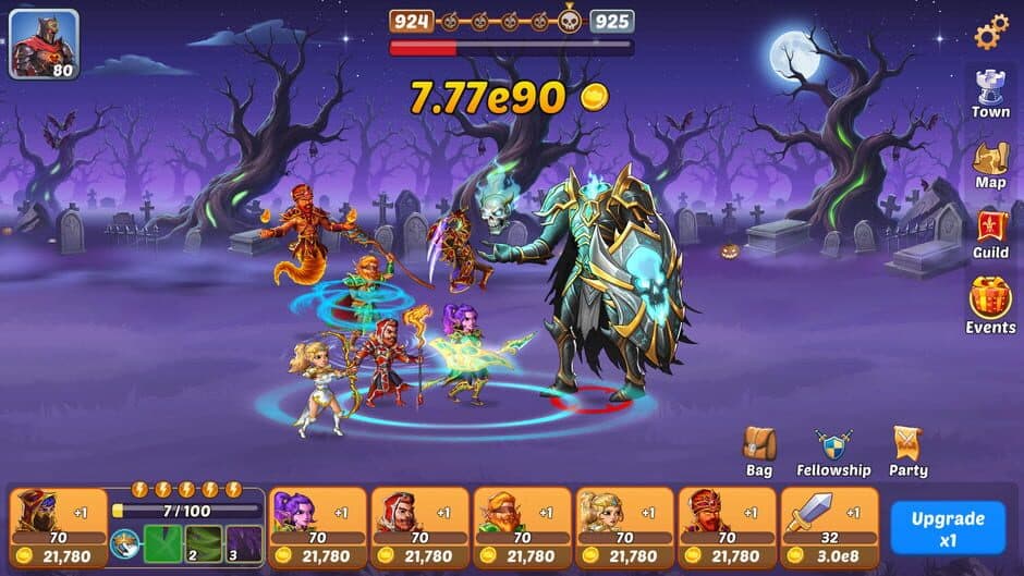 Firestone: Idle Clicker Online RPG screenshot