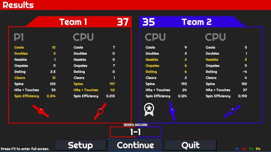 Spinball screenshot