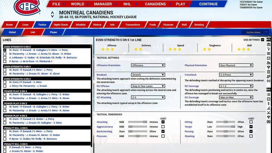 Franchise Hockey Manager 5 screenshot