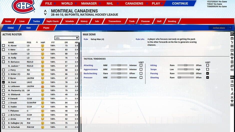 Franchise Hockey Manager 5 screenshot
