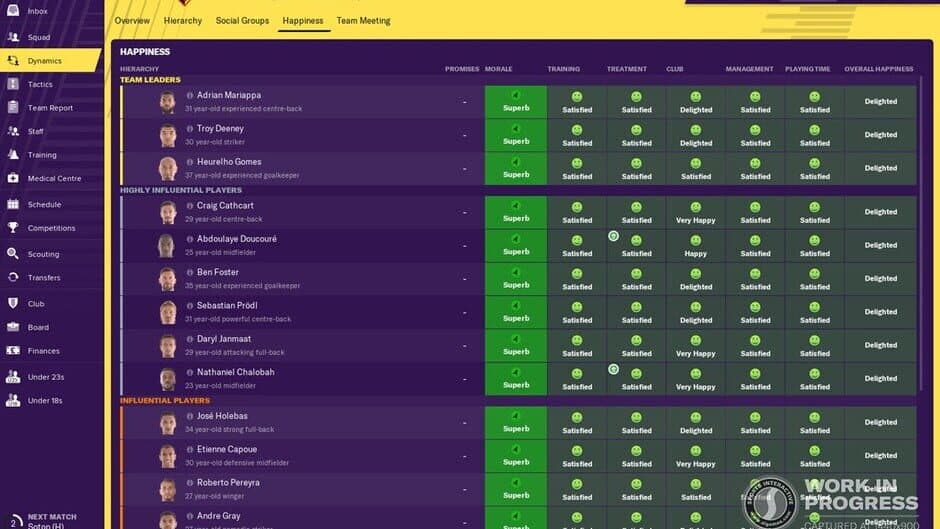 Football Manager 2019 screenshot