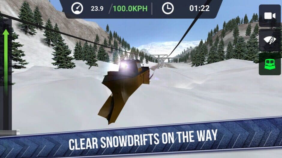 Snow Plow Train Simulator 3D - Russia screenshot
