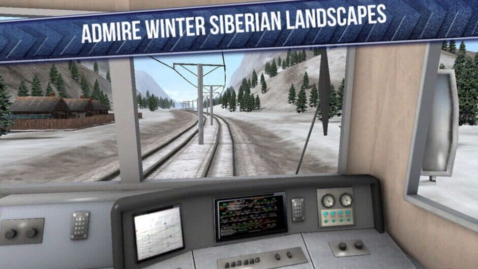 Snow Plow Train Simulator 3D - Russia screenshot