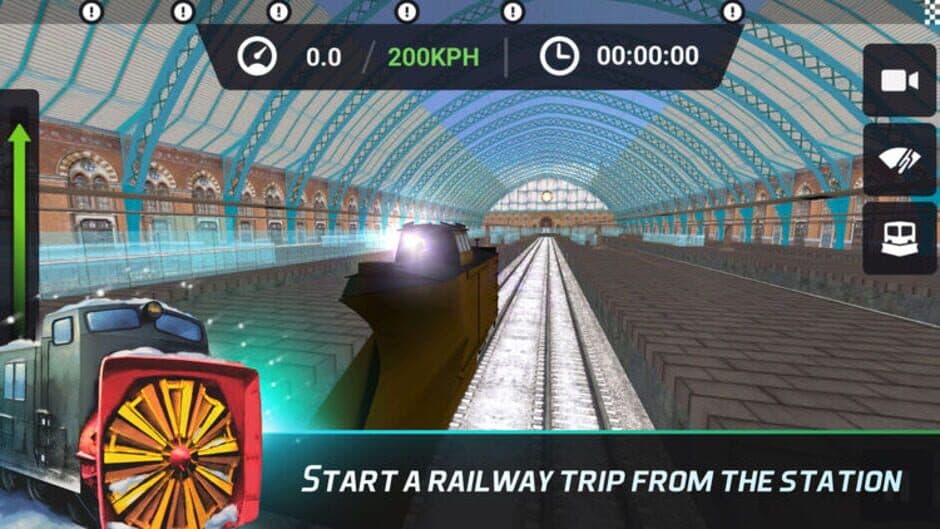 Snow Plow Train Simulator 3D - Russia screenshot