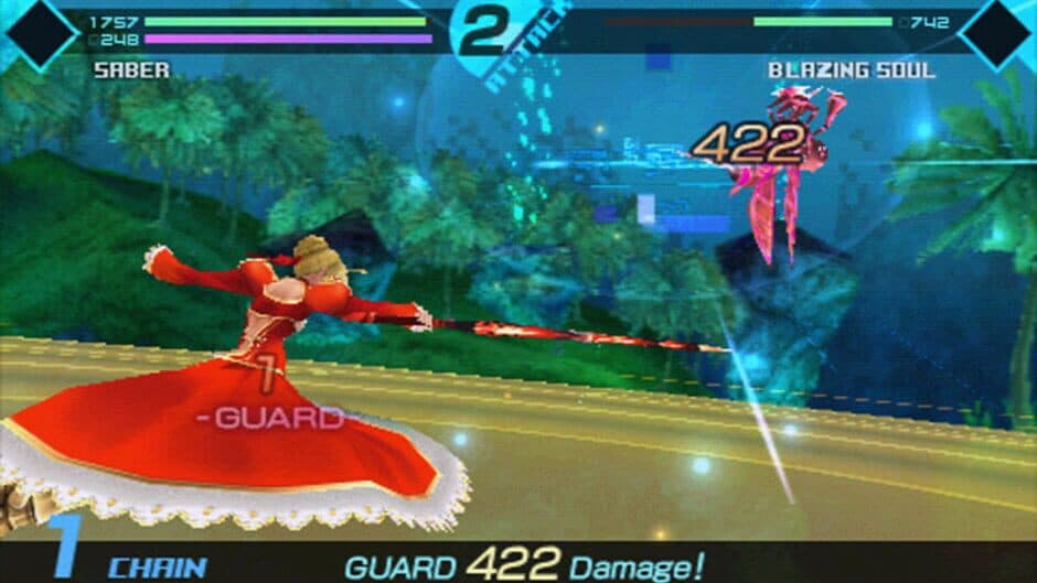 Fate/Extra screenshot