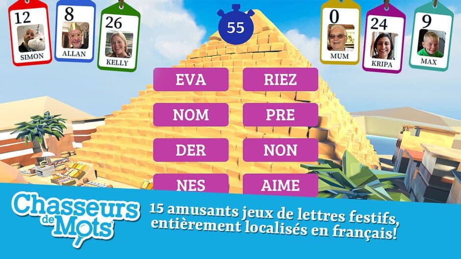 Wordhunters screenshot