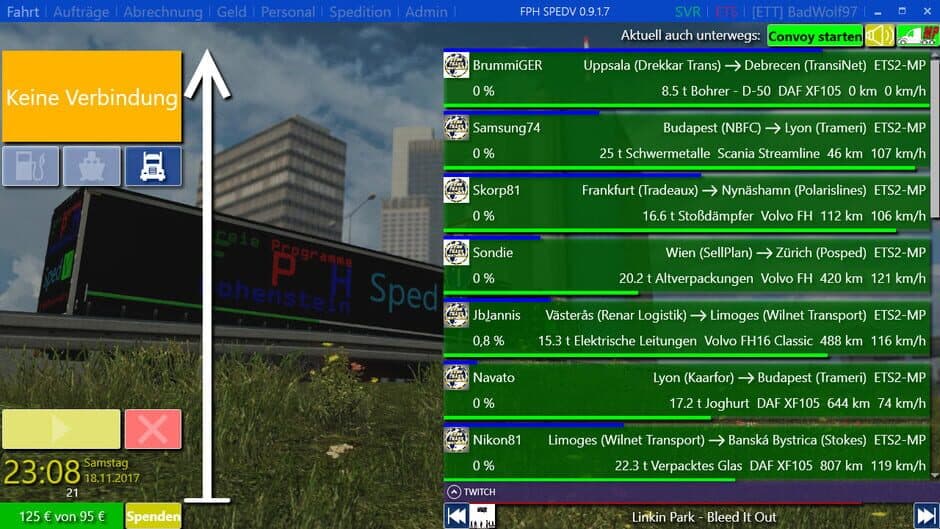 SpedV screenshot