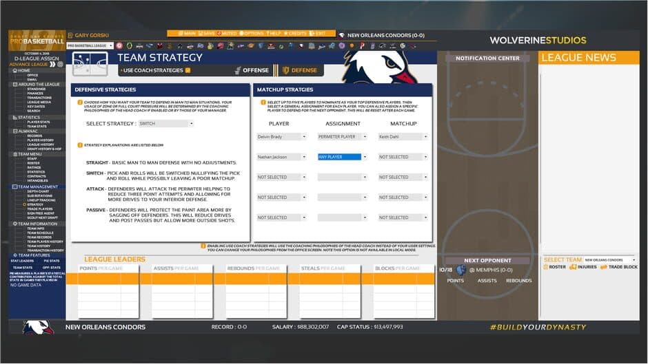 Draft Day Sports: Pro Basketball 2019 screenshot