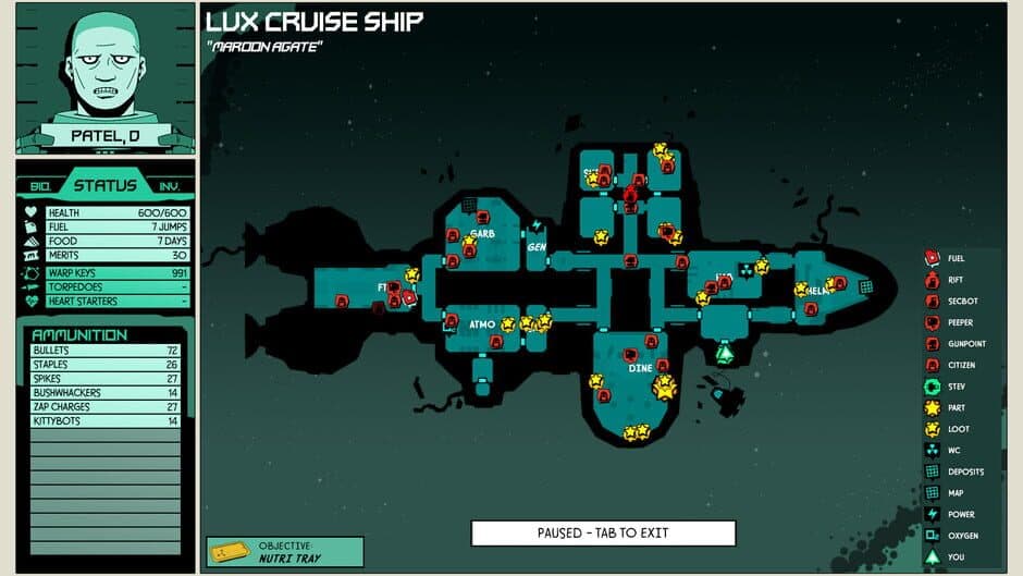 Void Bastards screenshot