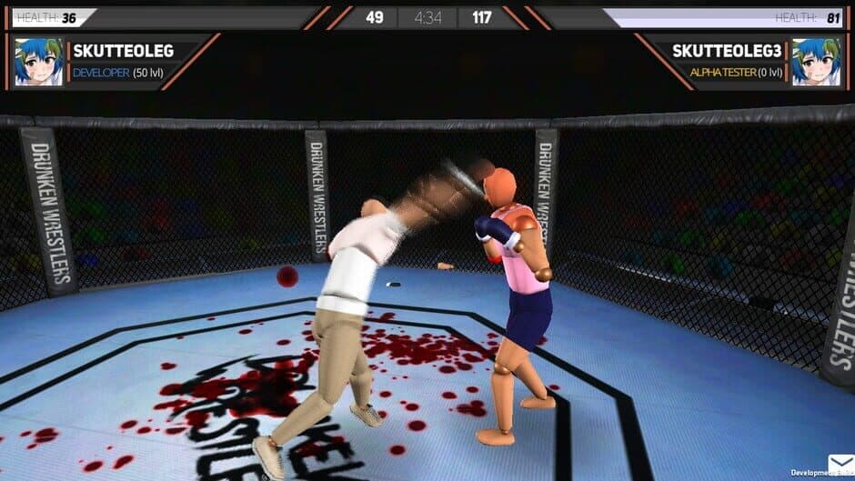 Drunken Wrestlers 2 screenshot