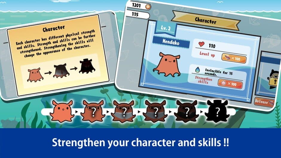 Aquatic life adventure screenshot