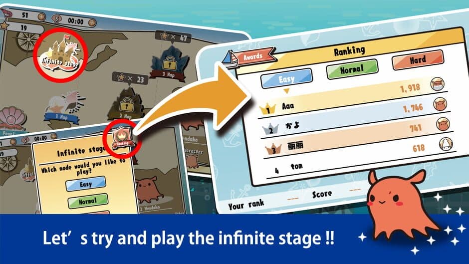 Aquatic life adventure screenshot