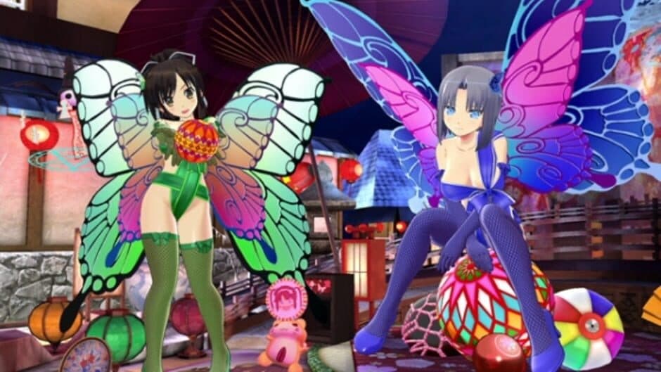 Senran Kagura Peach Ball screenshot