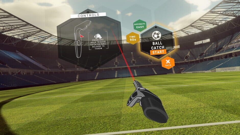 Goalkeeper VR Challenge screenshot