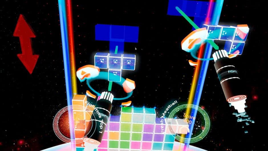 Fightttris VR screenshot