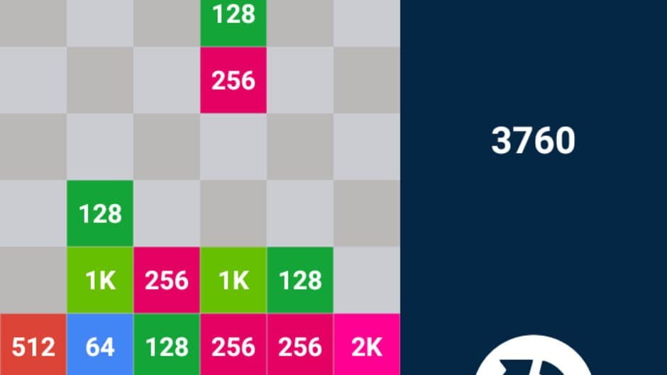 Columns 2048: Match 3 Numbers screenshot