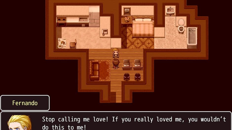 Sick Love - An RPG Maker Novel screenshot