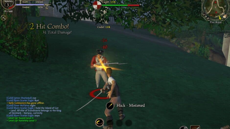 Pirates of the Caribbean Online screenshot