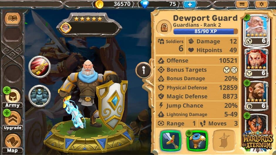 Warlords of Aternum screenshot