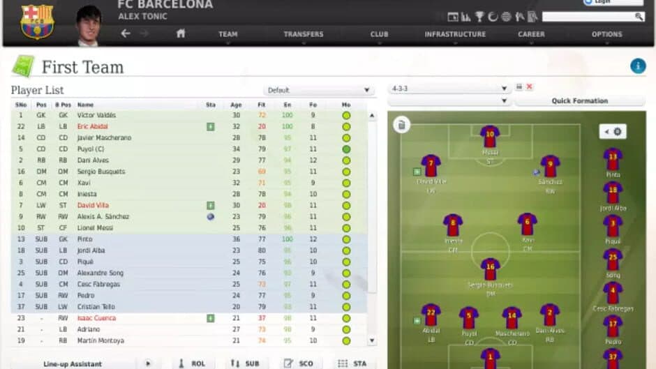 FIFA Manager 13 screenshot