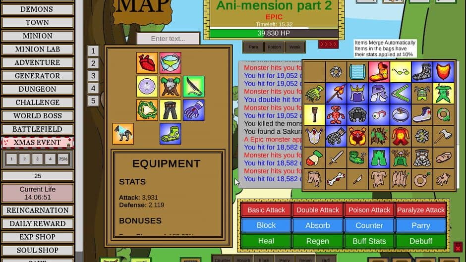 Wizard and Minion Idle screenshot
