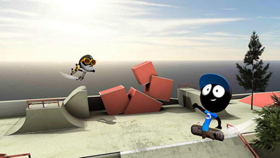 Stickman Skate Battle screenshot