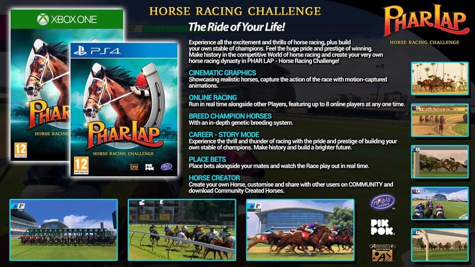 Phar Lap: Horse Racing Challenge screenshot