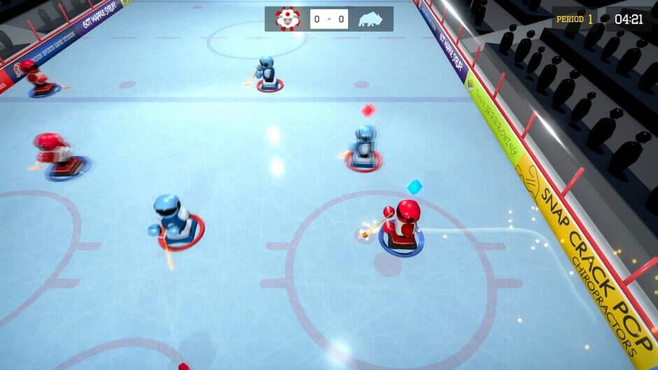 3 on 3 Super Robot Hockey screenshot